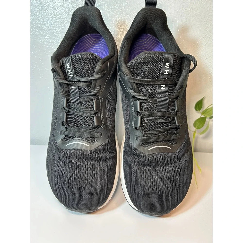 WHITIN Mens Athletic Sneakers Black‎ Lightweight Running Shoes EU 42